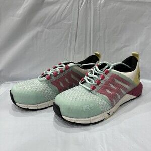 Timberland Pro Radius TB1A41GY357 Women's 8.5 Green Comp Toe Work Shoes EBS1141
